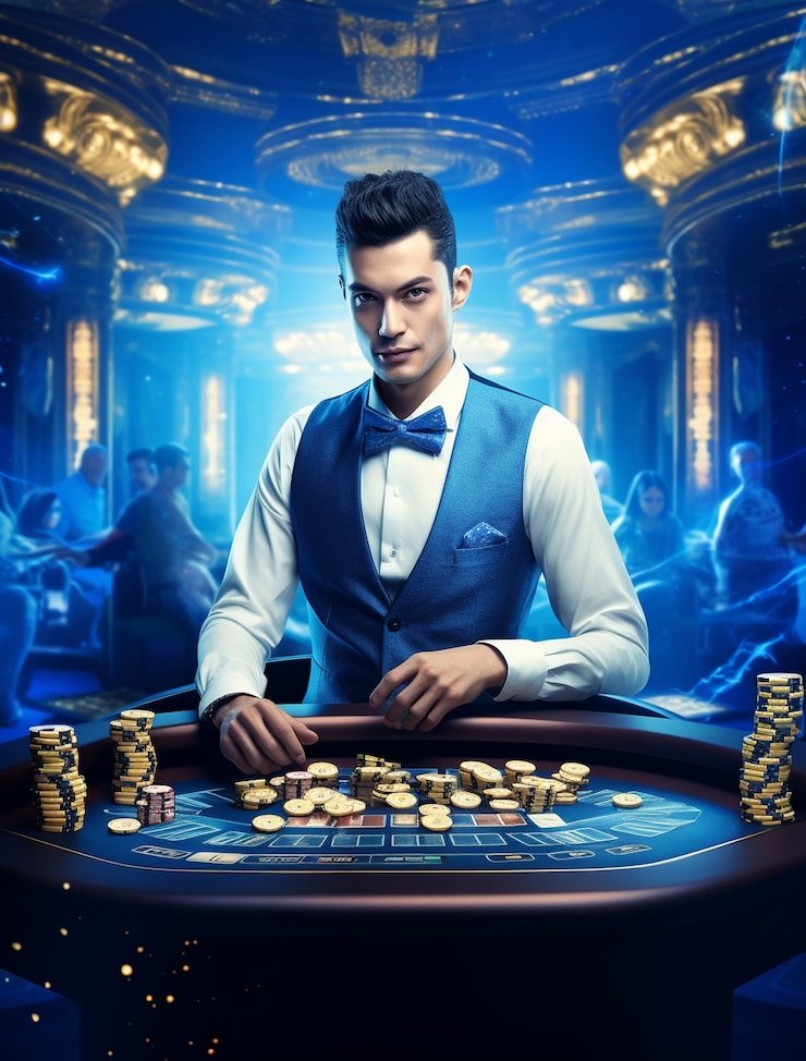 Tampilan hasil kartu dalam permainan Speed Baccarat live